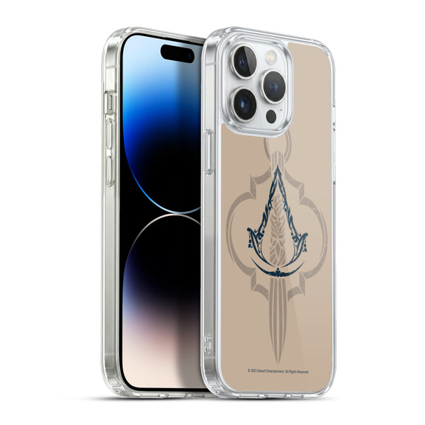 Assassin's Creed Mirage Graphics Crest Hidden Blade Soft Gel Case for Apple iPhone 13 Pro Max & MagSafe