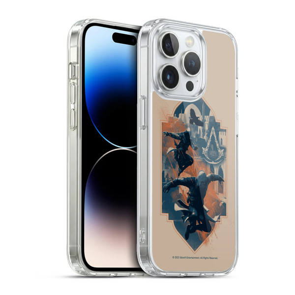 Assassin's Creed Mirage Graphics Basim Parkour Soft Gel Case for Apple iPhone 13 Pro & MagSafe