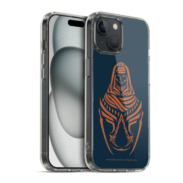 Assassin's Creed Mirage Graphics Basim Crest Soft Gel Case for Apple iPhone 15 & MagSafe