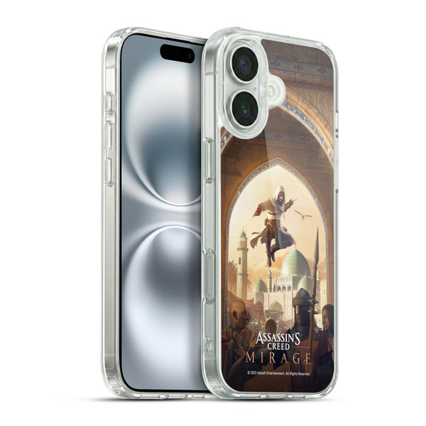 Assassin's Creed Mirage Graphics Basim Baghdad Soft Gel Case for Apple iPhone 16 Plus & MagSafe