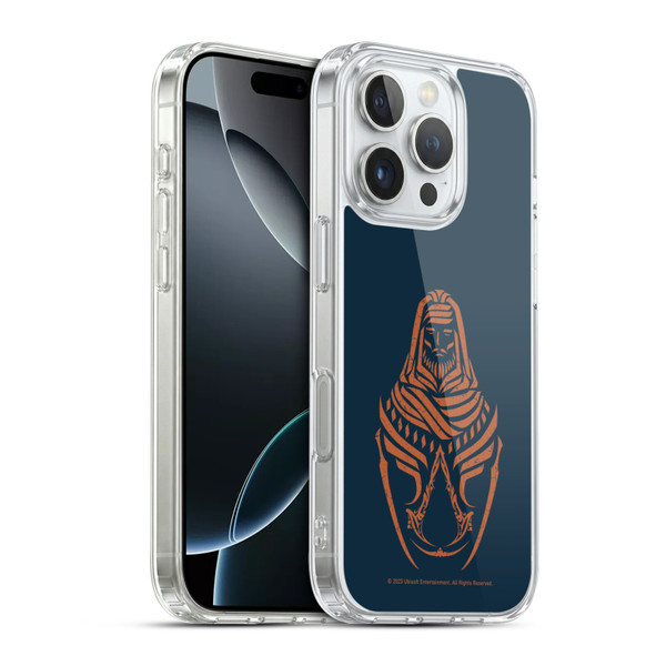 Assassin's Creed Mirage Graphics Basim Crest Soft Gel Case for Apple iPhone 16 Pro & MagSafe