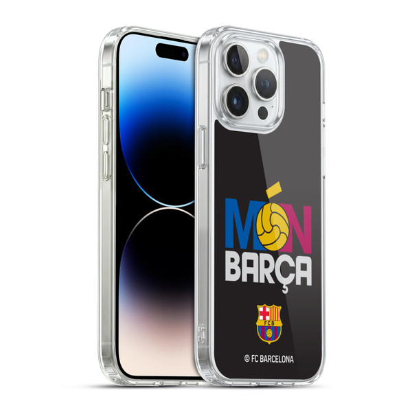FC Barcelona Campions Mon Barca Soft Gel Case for Apple iPhone 14 Pro Max & MagSafe
