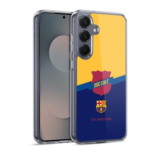 FC Barcelona Culé  Badge Soft Gel Case for Samsung Galaxy S25 & MagSafe