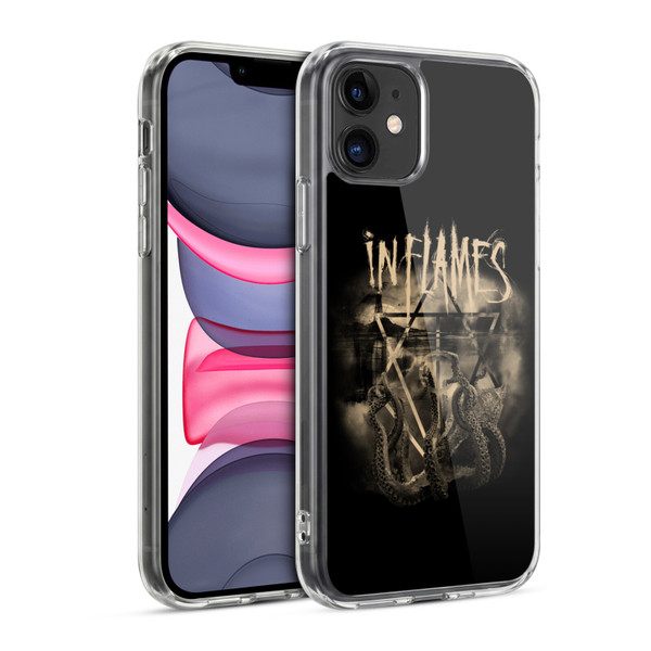 In Flames Metal Grunge Octoflames Soft Gel Case for Apple iPhone 11