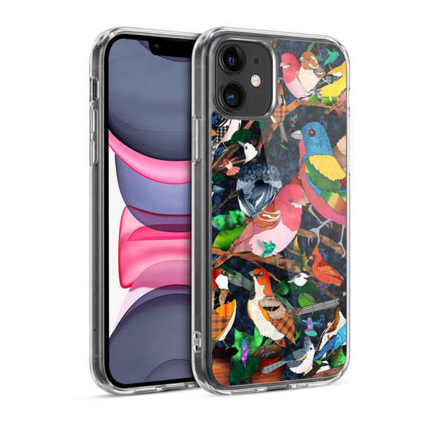 Suzan Lind Birds Medley 1 Soft Gel Case for Apple iPhone 11