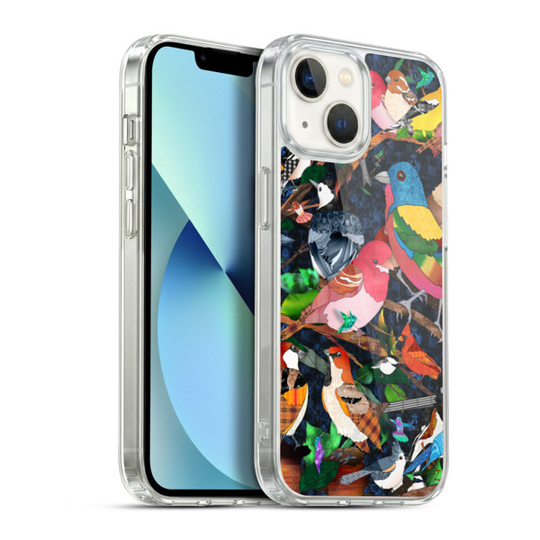 Suzan Lind Birds Medley 1 Soft Gel Case for Apple iPhone 13