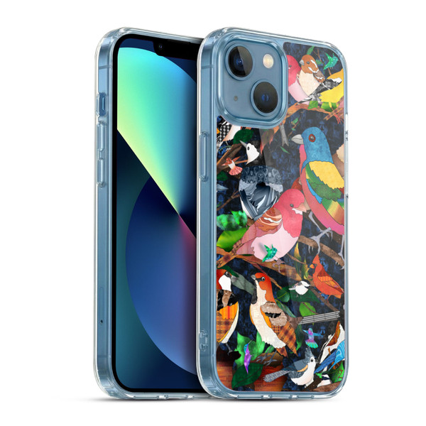 Suzan Lind Birds Medley 1 Soft Gel Case for Apple iPhone 13 Mini & MagSafe