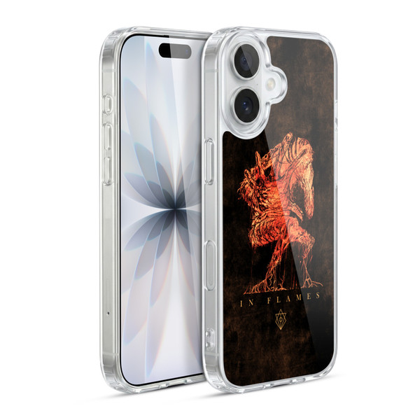 In Flames Metal Grunge Creature Soft Gel Case for Apple iPhone 17