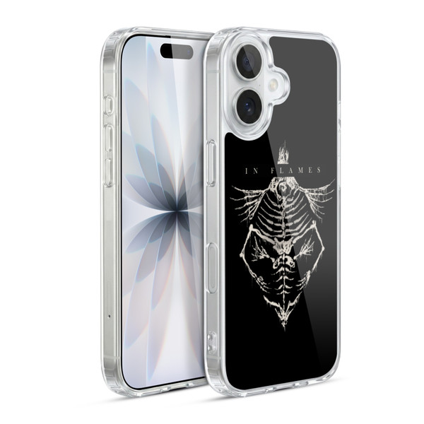 In Flames Metal Grunge Jesterhead Bones Soft Gel Case for Apple iPhone 17