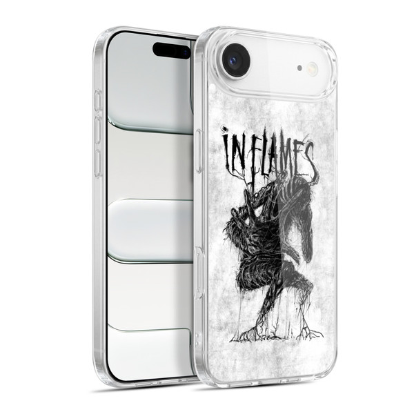In Flames Metal Grunge Big Creature Soft Gel Case for Apple iPhone 17 Air
