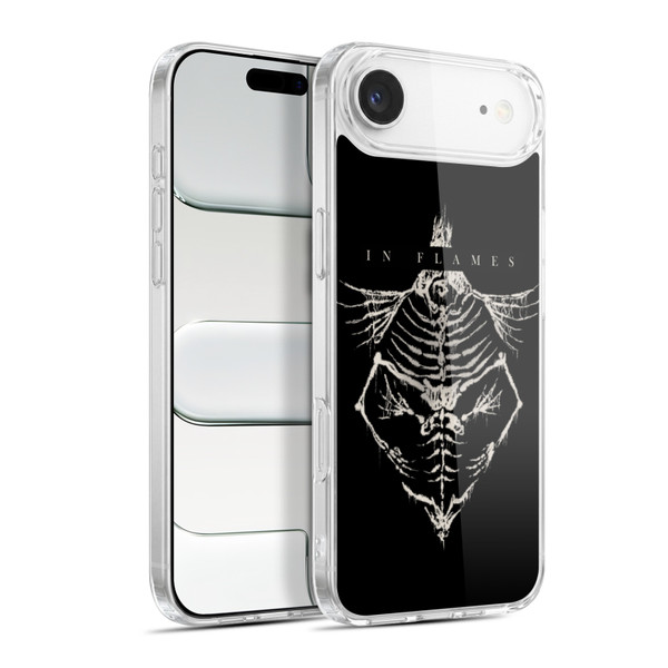 In Flames Metal Grunge Jesterhead Bones Soft Gel Case for Apple iPhone 17 Air