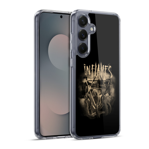 In Flames Metal Grunge Octoflames Soft Gel Case for Samsung Galaxy S25+ & MagSafe
