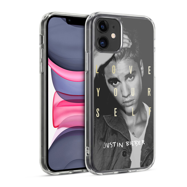 Justin Bieber Purpose B&w Love Yourself Soft Gel Case for Apple iPhone 11