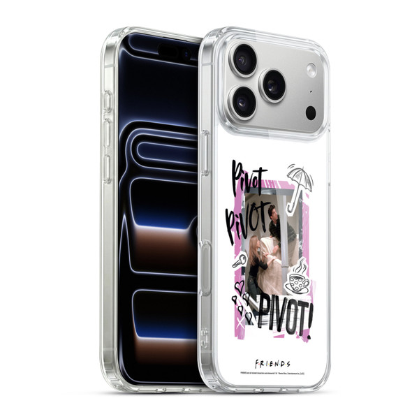 Friends TV Show Doodle Art Pivot Soft Gel Case for Apple iPhone 17 Pro Max