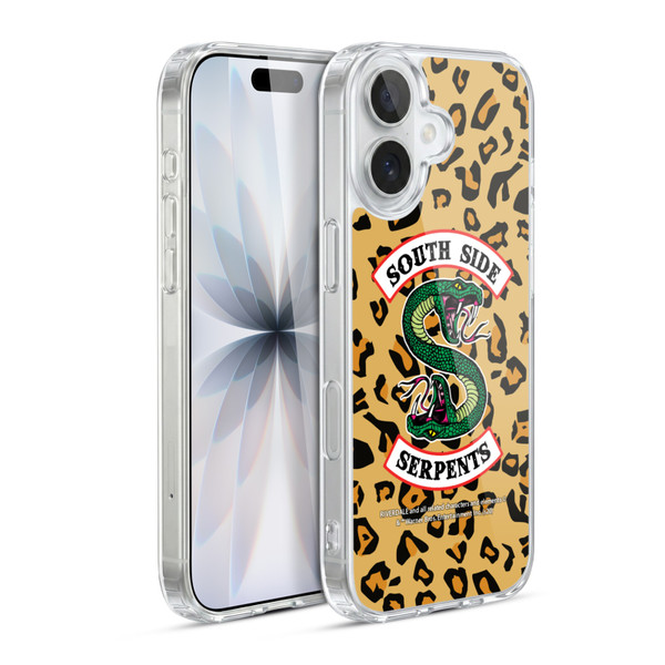 Riverdale South Side Serpents Leopard Logo Soft Gel Case for Apple iPhone 17