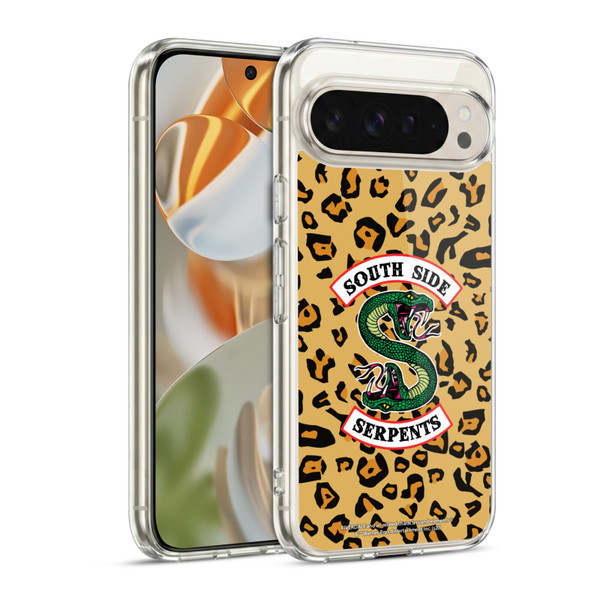 Riverdale South Side Serpents Leopard Logo Soft Gel Case for Google Pixel 9 / Pixel 9 Pro