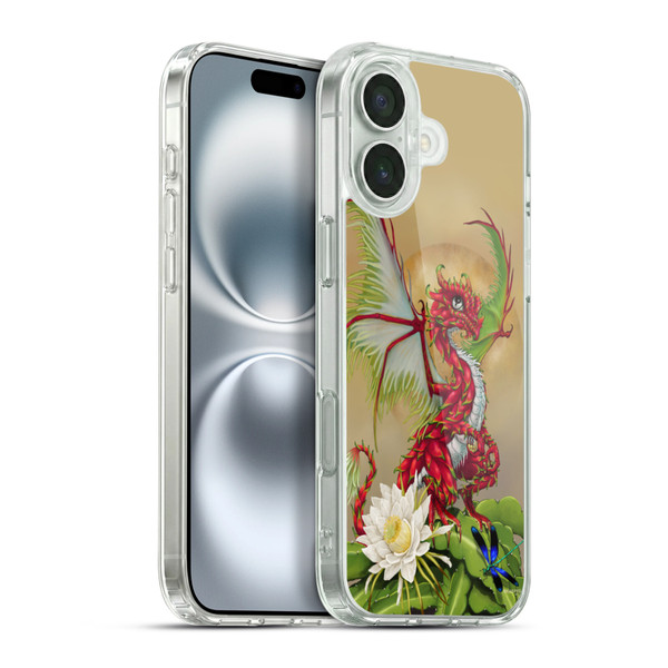 Stanley Morrison Dragons 3 Red Dragon Fruit Soft Gel Case for Apple iPhone 16 Plus & MagSafe