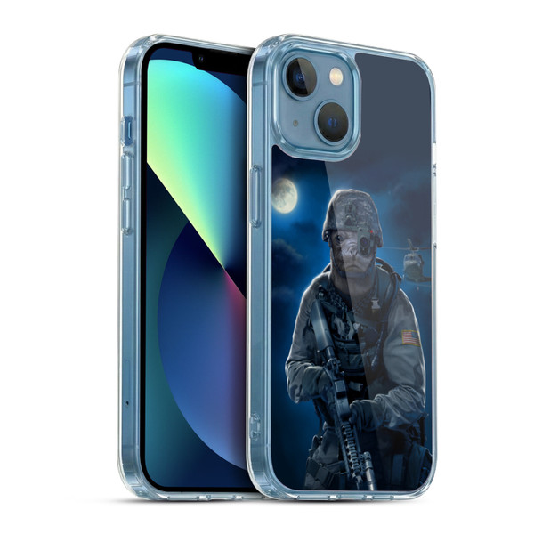 Vincent Hie Underwater Seal Soft Gel Case for Apple iPhone 13 Mini & MagSafe