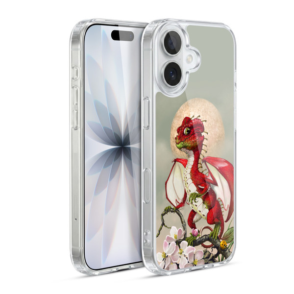 Stanley Morrison Dragons 3 Red Fruit Garden Soft Gel Case for Apple iPhone 17