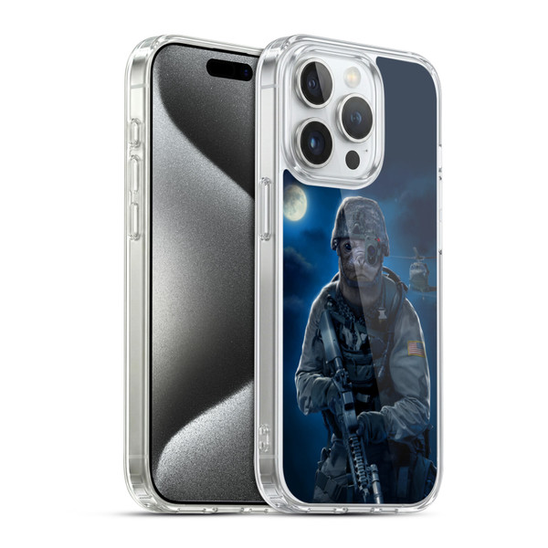 Vincent Hie Underwater Seal Soft Gel Case for Apple iPhone 15 Pro & MagSafe