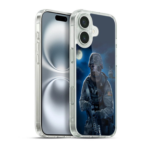 Vincent Hie Underwater Seal Soft Gel Case for Apple iPhone 16 Plus & MagSafe