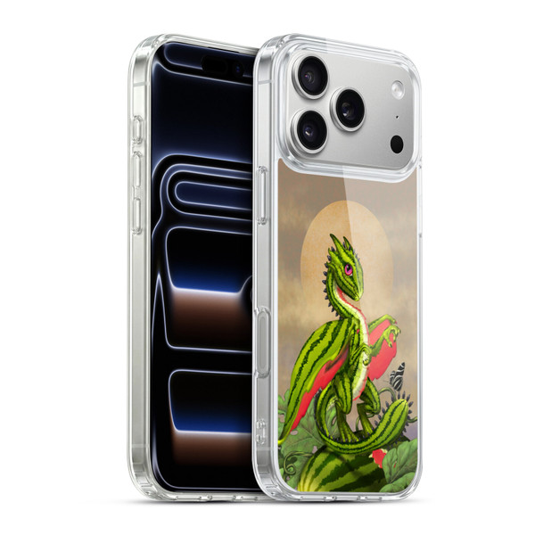 Stanley Morrison Dragons 3 Watermelon Garden Soft Gel Case for Apple iPhone 17 Pro Max
