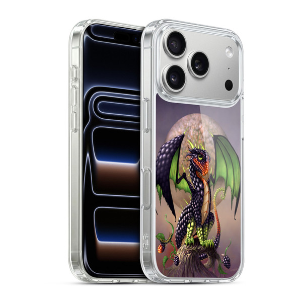 Stanley Morrison Dragons 3 Berry Garden Soft Gel Case for Apple iPhone 17 Pro