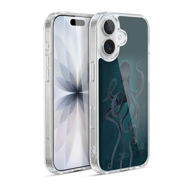 Vincent Hie Underwater Giant Octopus Soft Gel Case for Apple iPhone 17