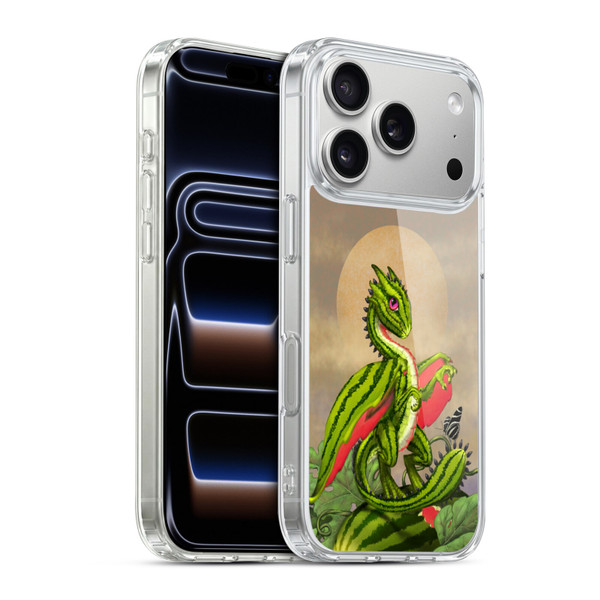 Stanley Morrison Dragons 3 Watermelon Garden Soft Gel Case for Apple iPhone 17 Pro