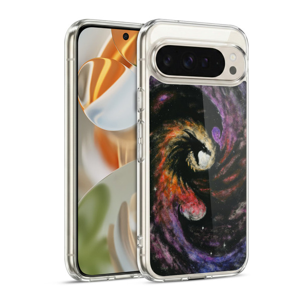 Stanley Morrison Dragons 3 Swirling Starry Galaxy Soft Gel Case for Google Pixel 9 / Pixel 9 Pro