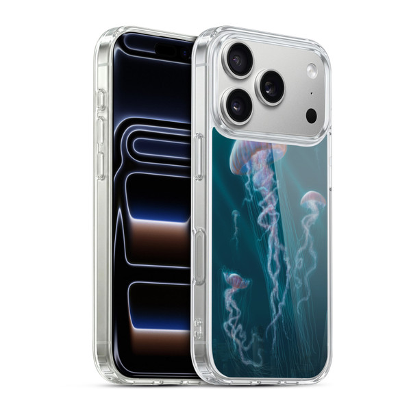 Vincent Hie Underwater Jellyfish Soft Gel Case for Apple iPhone 17 Pro