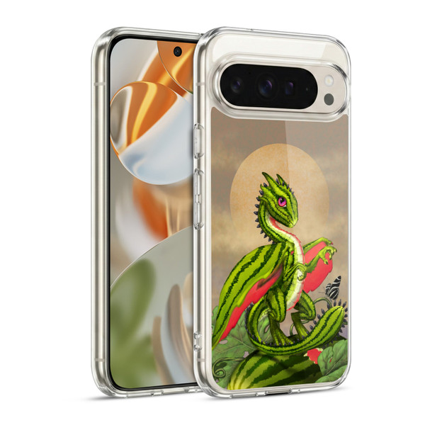 Stanley Morrison Dragons 3 Watermelon Garden Soft Gel Case for Google Pixel 9 / Pixel 9 Pro