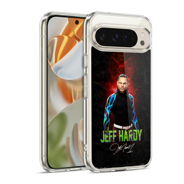 WWE Jeff Hardy LED Image 2 Soft Gel Case for Google Pixel 9 / Pixel 9 Pro