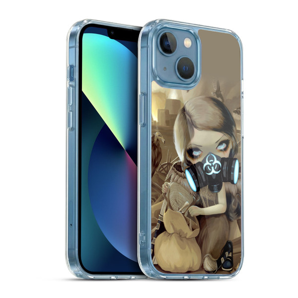 Strangeling Fairy Art Biohazard Soft Gel Case for Apple iPhone 13 Mini & MagSafe