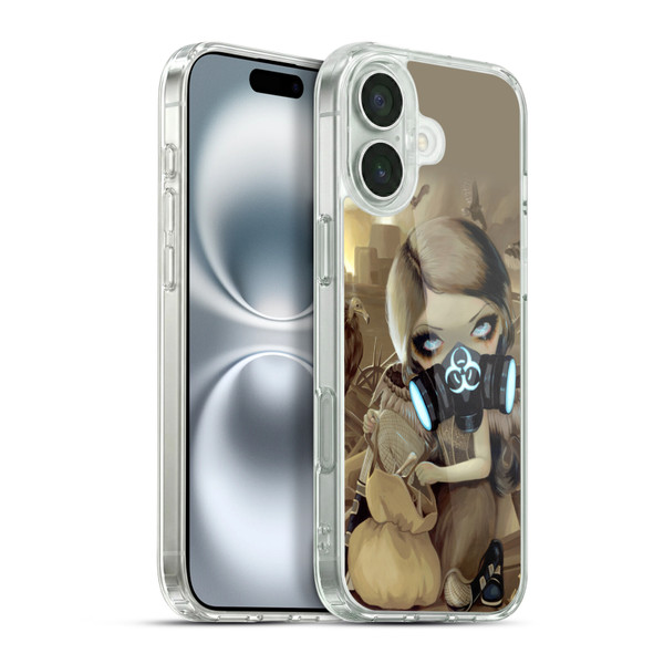 Strangeling Fairy Art Biohazard Soft Gel Case for Apple iPhone 16 Plus & MagSafe