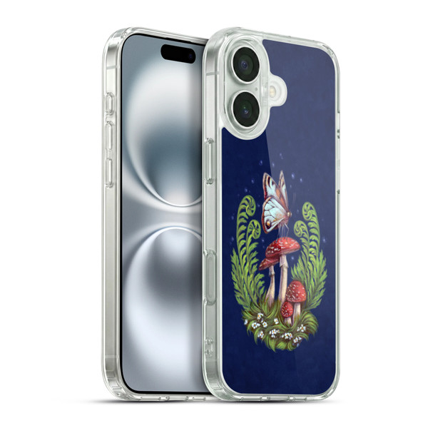 Brigid Ashwood Vintage Romance 2 Evening Toadstools 2 Soft Gel Case for Apple iPhone 16 Plus & MagSafe