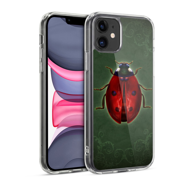 Brigid Ashwood Winged Things Ladybug Soft Gel Case for Apple iPhone 11