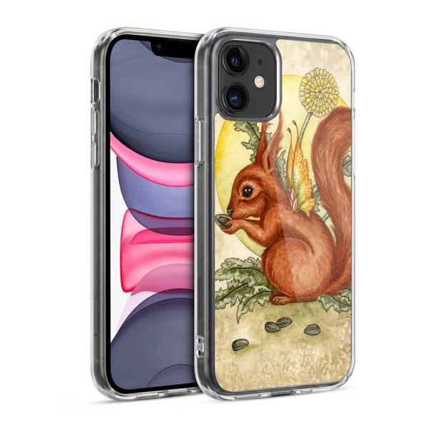 Amy Brown Mythical Fairy Squirrel Soft Gel Case for Apple iPhone 11