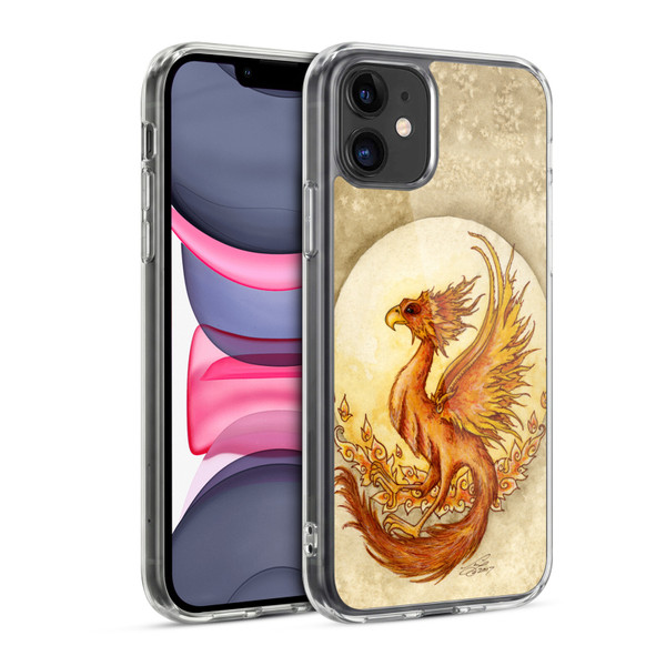 Amy Brown Mythical Fire Element Soft Gel Case for Apple iPhone 11