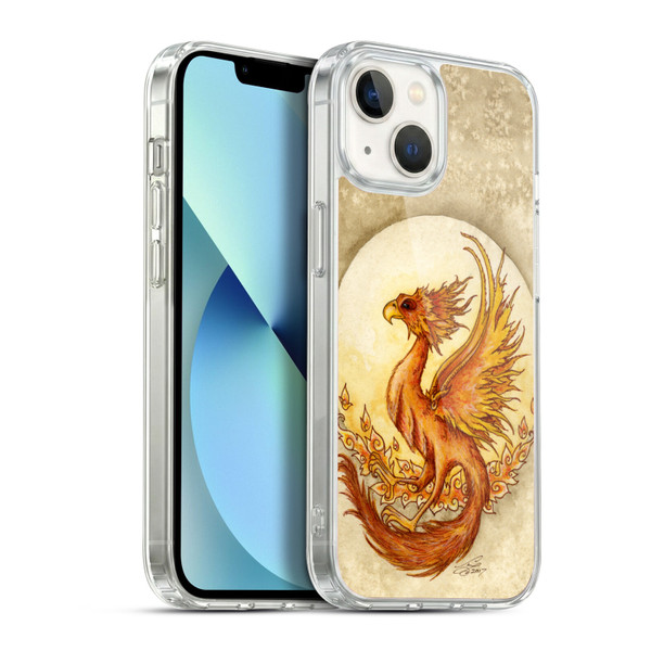 Amy Brown Mythical Fire Element Soft Gel Case for Apple iPhone 13