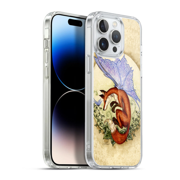 Amy Brown Mythical Curiousity Fox Soft Gel Case for Apple iPhone 13 Pro Max & MagSafe