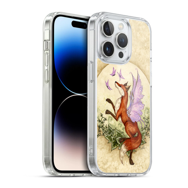 Amy Brown Mythical Fox Fairy Soft Gel Case for Apple iPhone 13 Pro & MagSafe