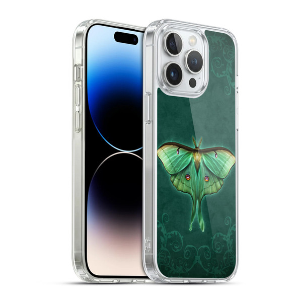 Brigid Ashwood Winged Things Luna Moth Soft Gel Case for Apple iPhone 14 Pro Max & MagSafe