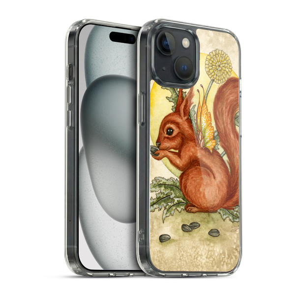 Amy Brown Mythical Fairy Squirrel Soft Gel Case for Apple iPhone 15 & MagSafe