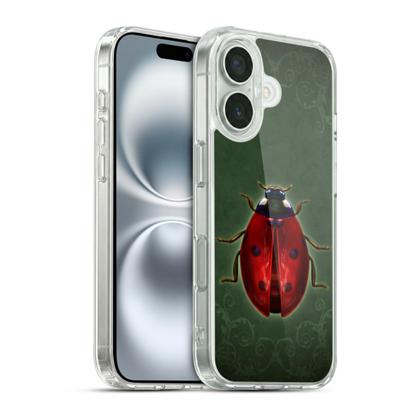 Brigid Ashwood Winged Things Ladybug Soft Gel Case for Apple iPhone 16 & MagSafe