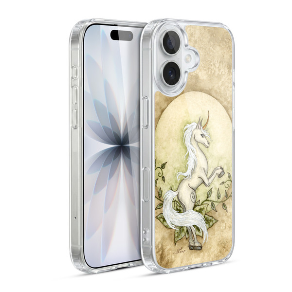 Amy Brown Mythical Unicorn Earth Soft Gel Case for Apple iPhone 17