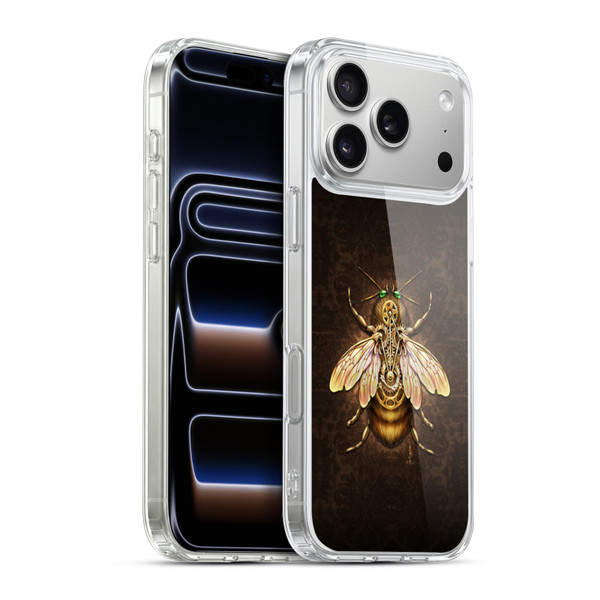 Brigid Ashwood Winged Things Steampunk Bee Soft Gel Case for Apple iPhone 17 Pro Max