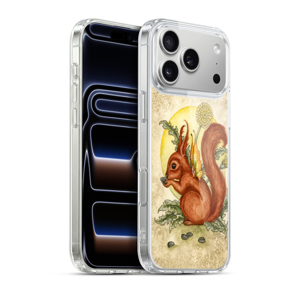Amy Brown Mythical Fairy Squirrel Soft Gel Case for Apple iPhone 17 Pro Max