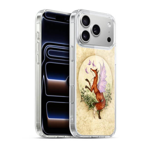 Amy Brown Mythical Fox Fairy Soft Gel Case for Apple iPhone 17 Pro Max