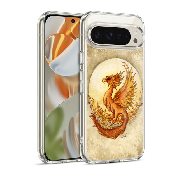 Amy Brown Mythical Fire Element Soft Gel Case for Google Pixel 9 / Pixel 9 Pro
